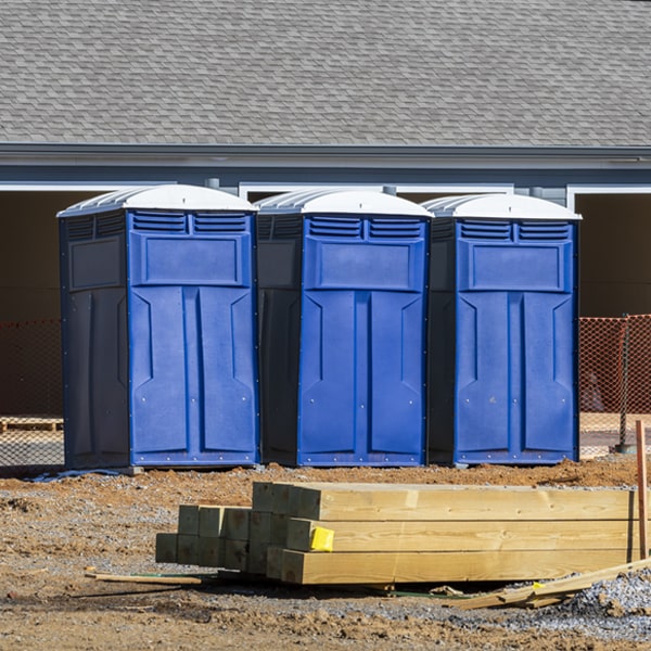 what types of events or situations are appropriate for portable toilet rental in Woodward